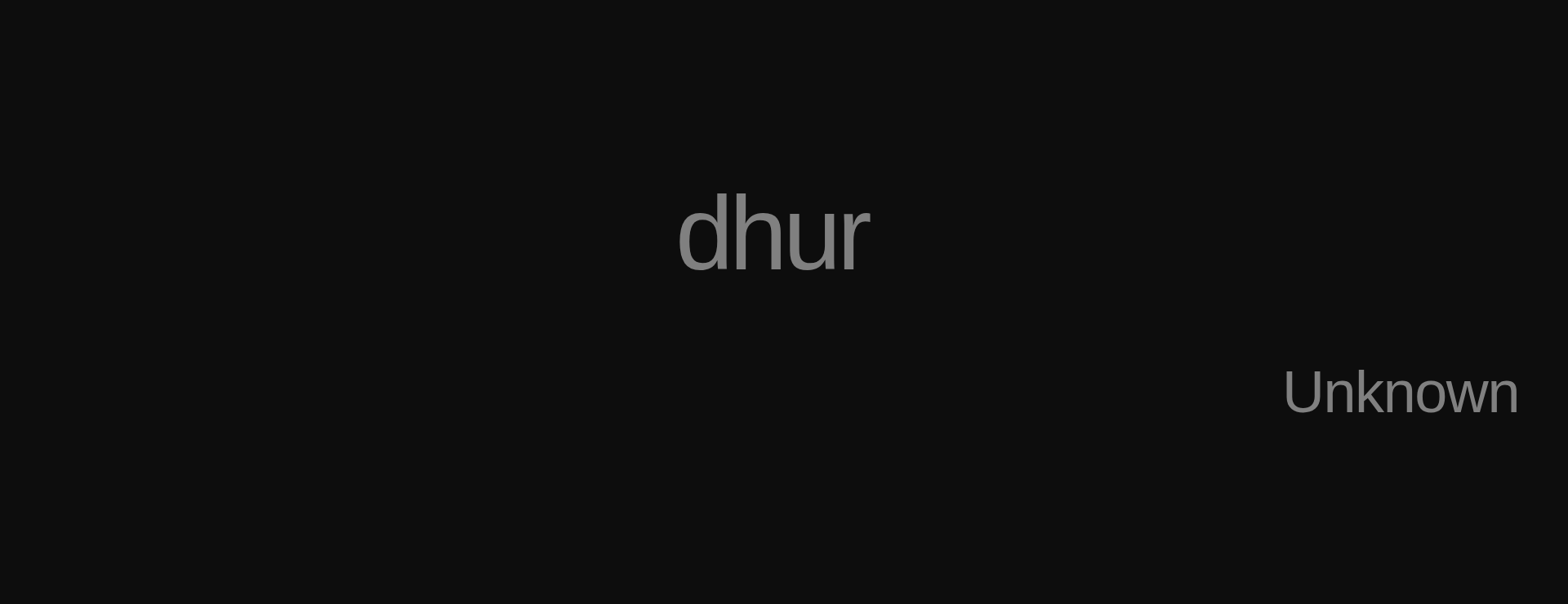 Inspirational quote:dhur  by Unknown